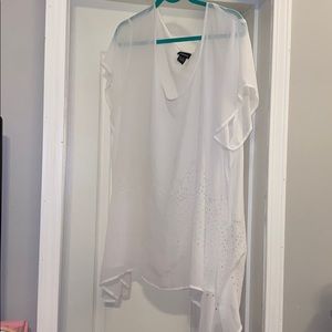 Torrid shark bite blouse